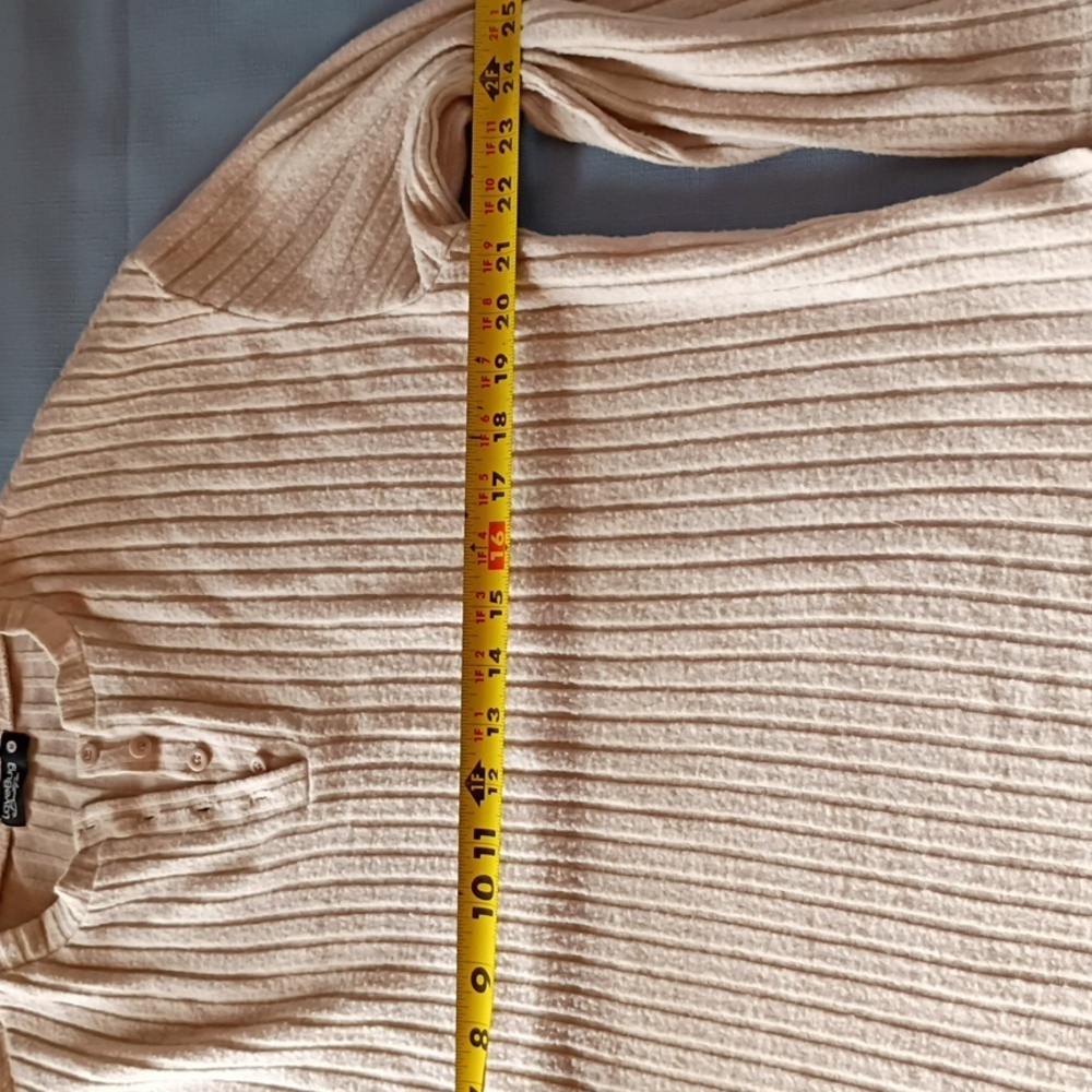 LoveBug Boutique Beige Ribbed Knit - Picture 8 of 11